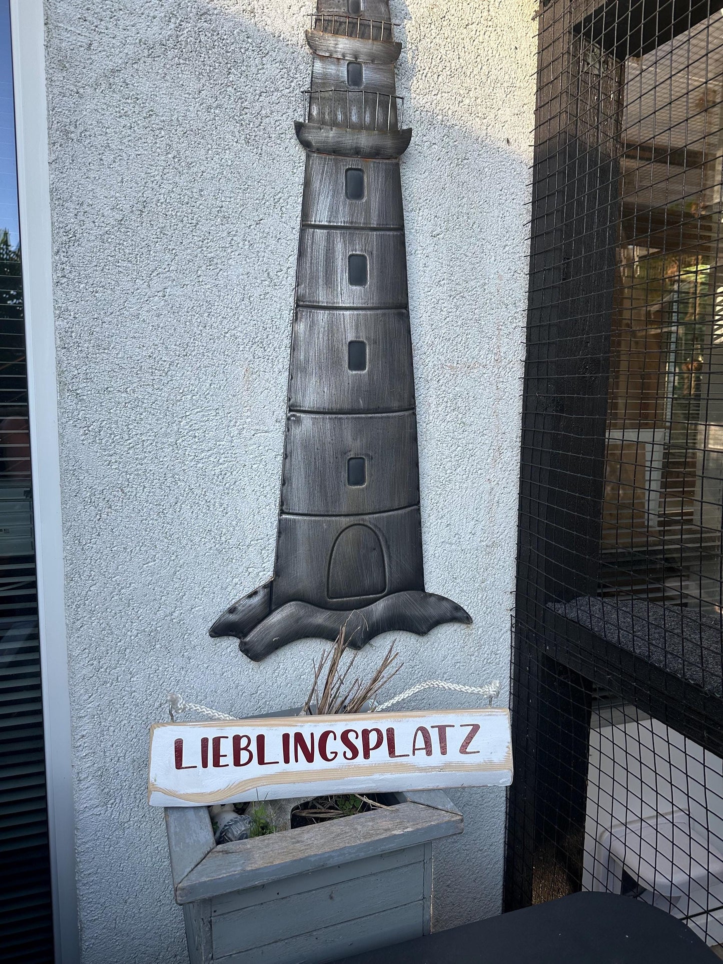 Lieblingsplatz Holzschild Wandschild Schild Heimathafen Manapal maritime Deko