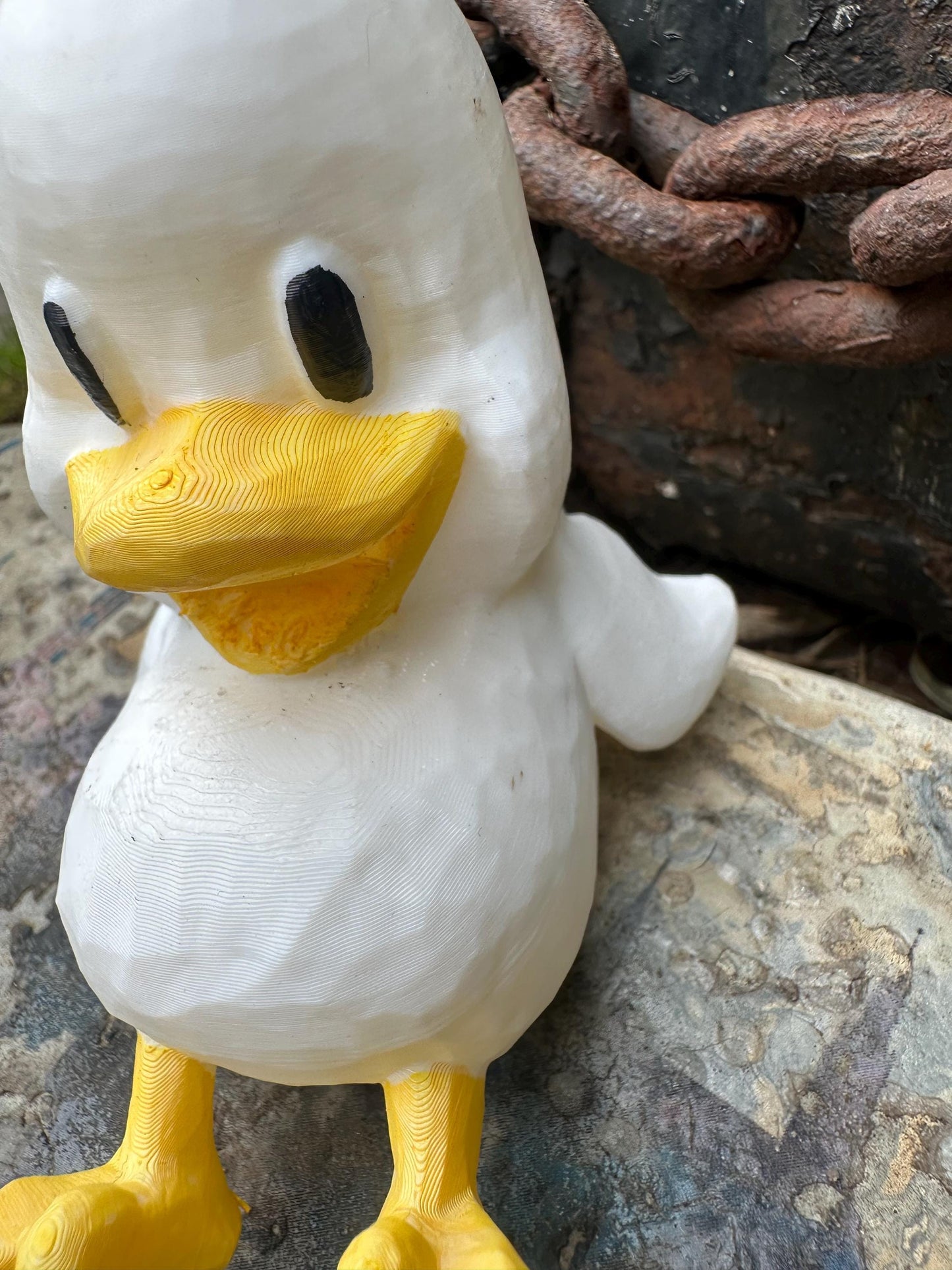 Seagull Figurine 3D Printed – Hand Painted Bird Statue | Nautical Coastal Home Decor | Handmade Gift for Sea Lovers