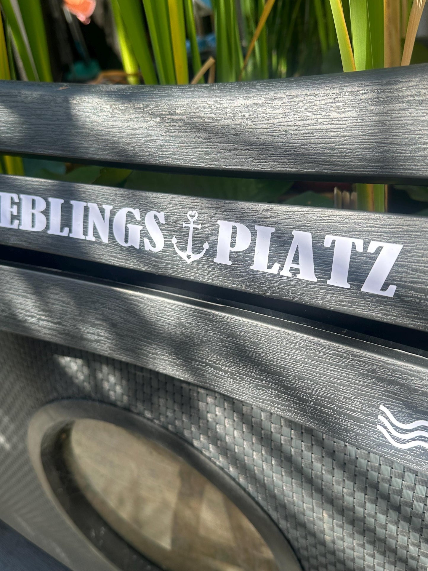 Personalized Nautical Folding Chair | Custom Entryway Decor | Wedding, Housewarming & Garden Gift Idea