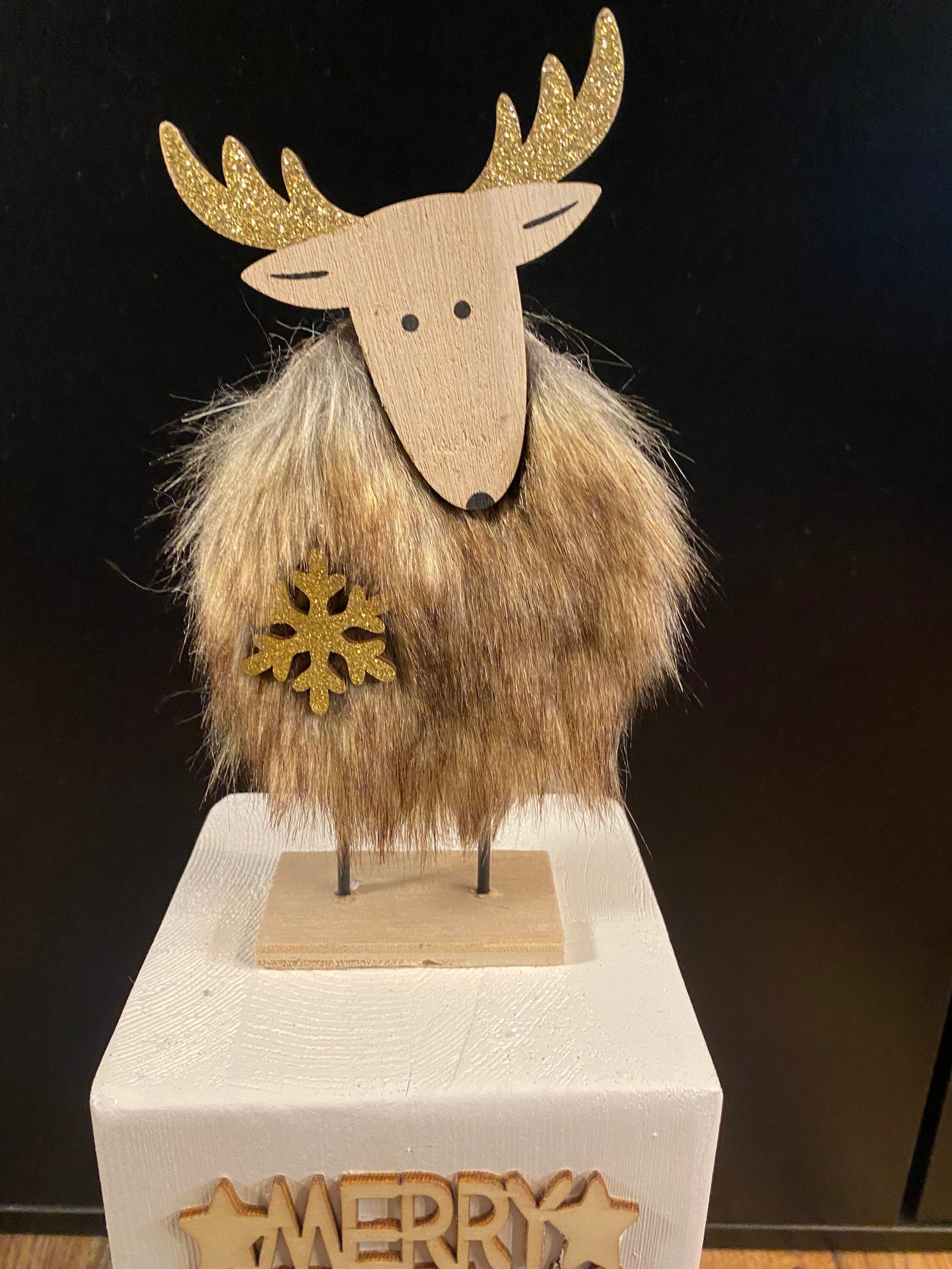 Weihnachtsdeko Poller Christkind Säule Engel Weihnachten Kerzen Advent xmas Balken Christmas Kanthölzer Manapal maritime Deko Adventslicht