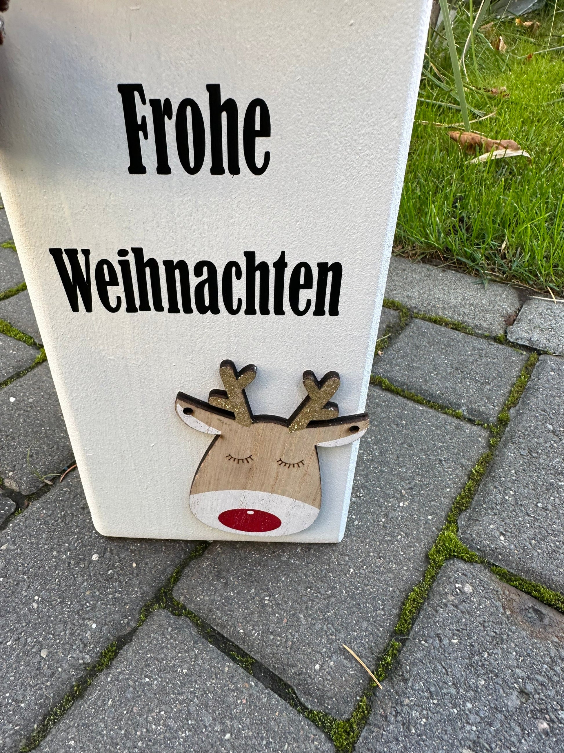 Weihnachtsdeko Poller Christkind Säule Engel Weihnachten Kerzen Advent xmas Balken Christmas Kanthölzer Manapal maritime Deko Adventslicht