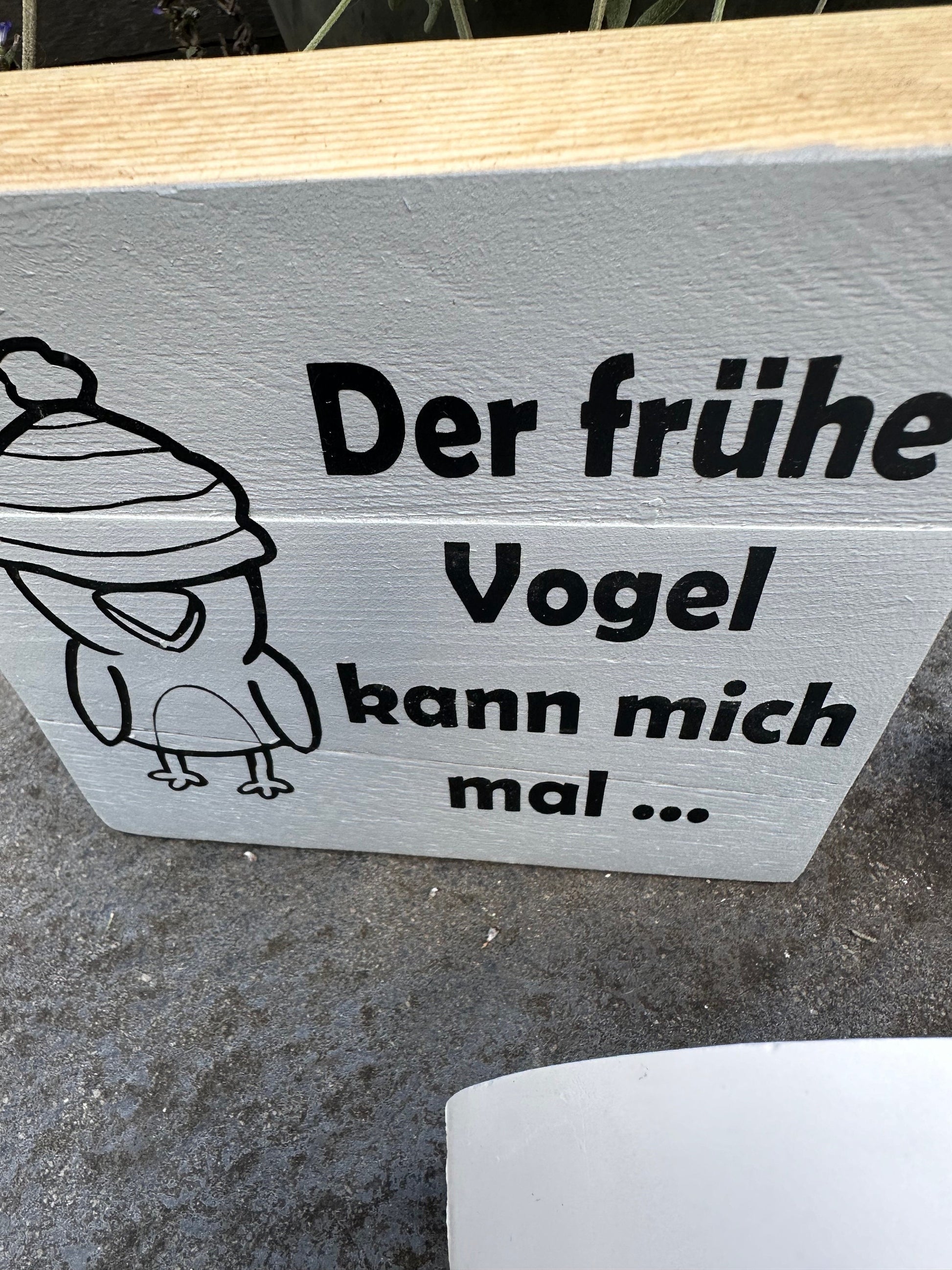 Maritime Tischdeko im Set Dekoration Aufsteller Heimathafen Holzschild Poller Ankerplatz Möwe maritim grau Lieblingsplatz
