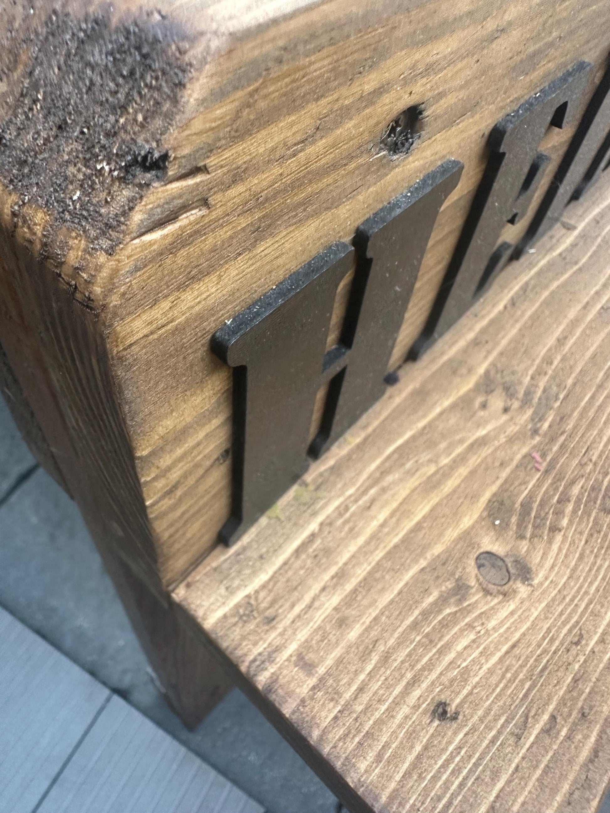 Garderobe Heimathafen rustikal Palettenmöbel Flurgarderobe Kleiderhaken Wandgarderobe Anker Haken