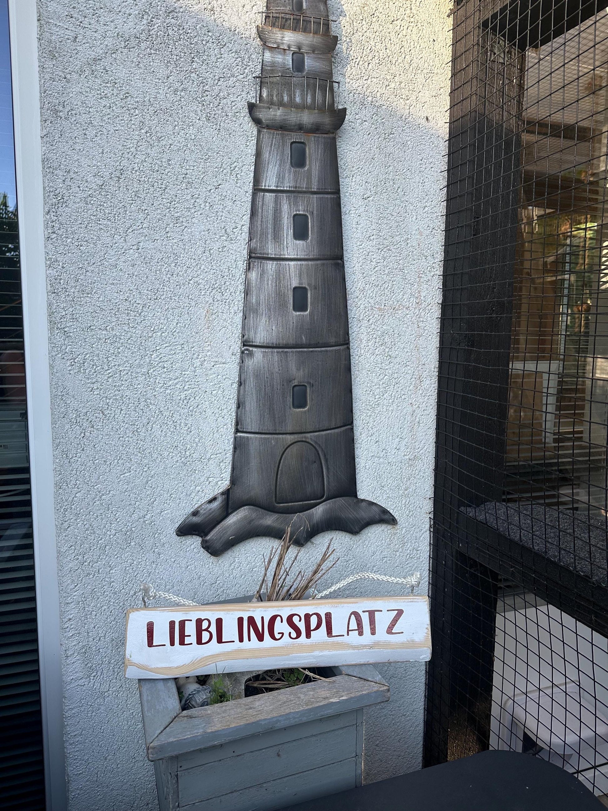 Lieblingsplatz Holzschild Wandschild Schild Heimathafen Manapal maritime Deko