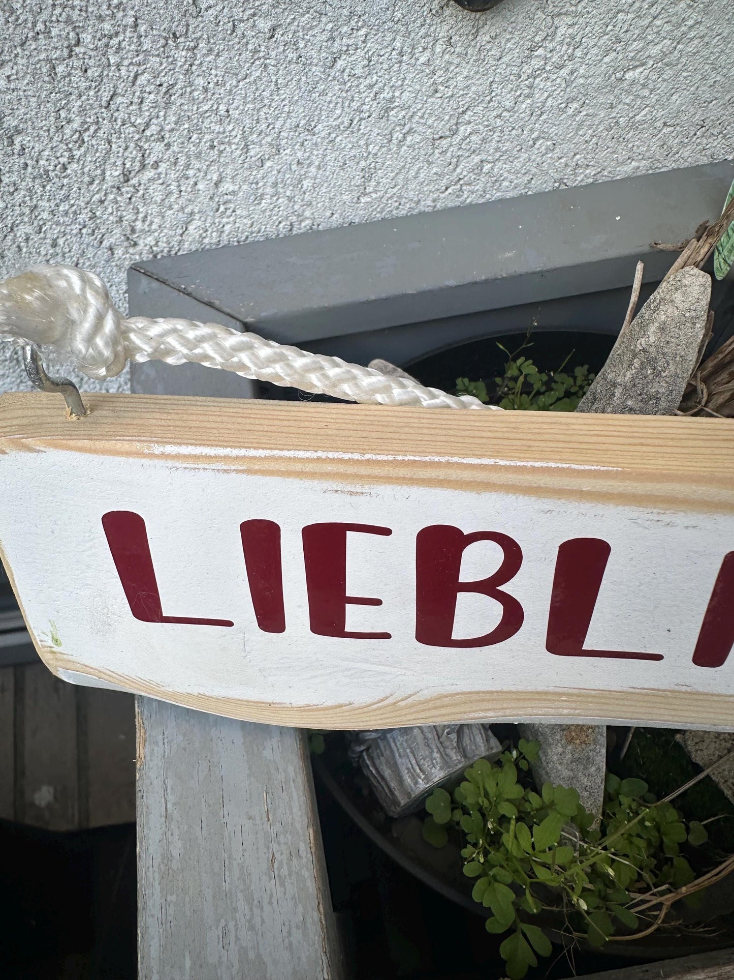 Lieblingsplatz Holzschild Wandschild Schild Heimathafen Manapal maritime Deko