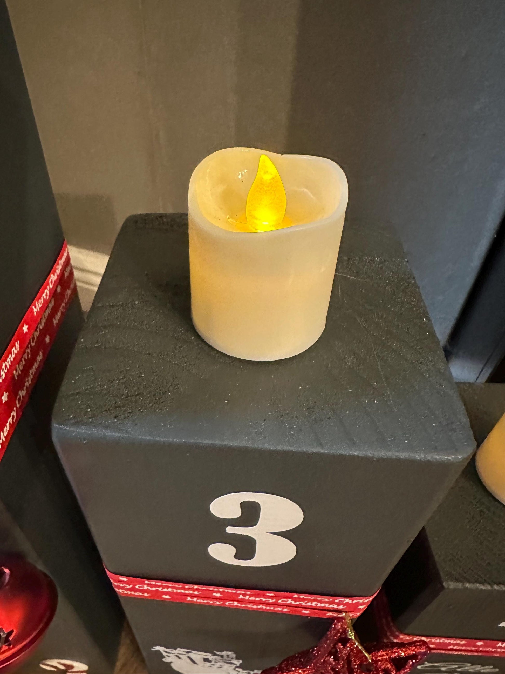 Adventskranz Weihnachtsdeko Weihnachten Kerzen Advent xmas Balken Kanthölzer Manapal maritime Deko Adventslichter Poller