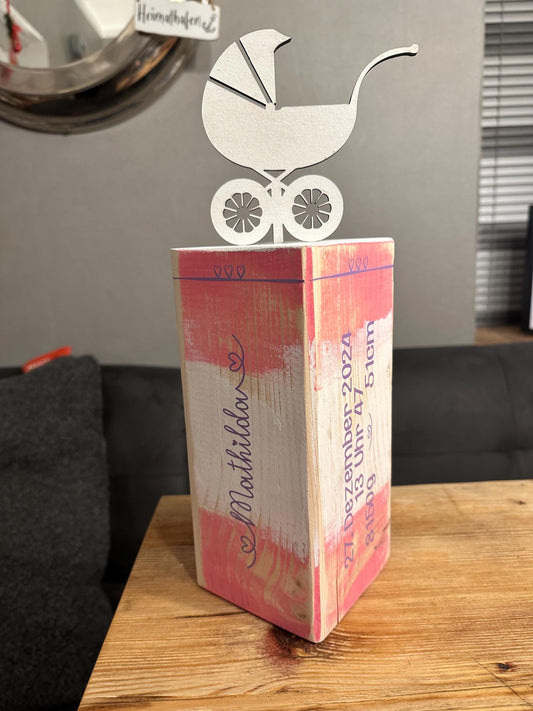 Personalized bollard with your name or desired text, different heights, individual home port favorite island coordinates wedding