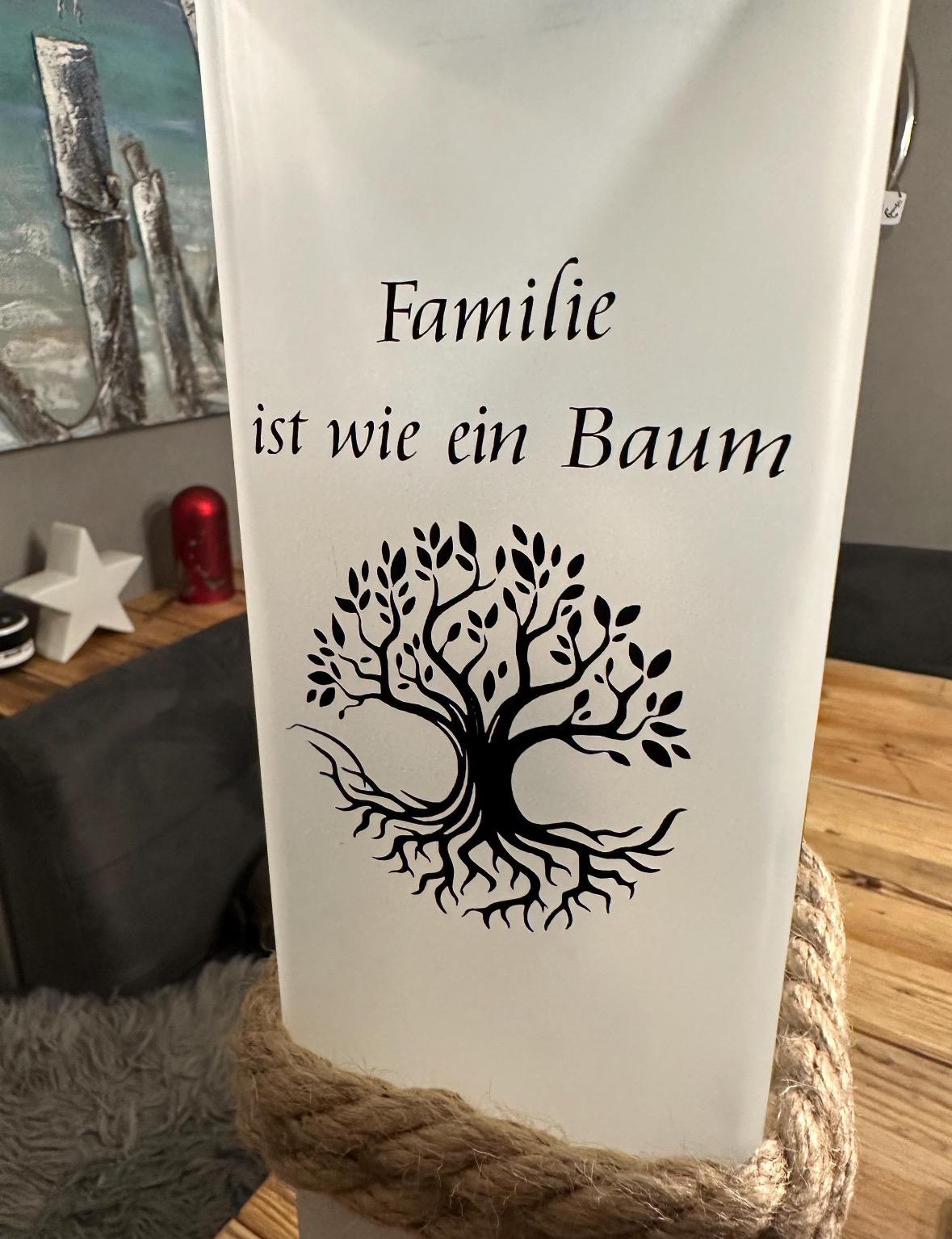 Personalisierte Lampe mit Ihrem Namen oder Wunschtext, verschiedene Höhen, individuell Heimathafen Lieblingsinsel Koordinaten Hochzeit