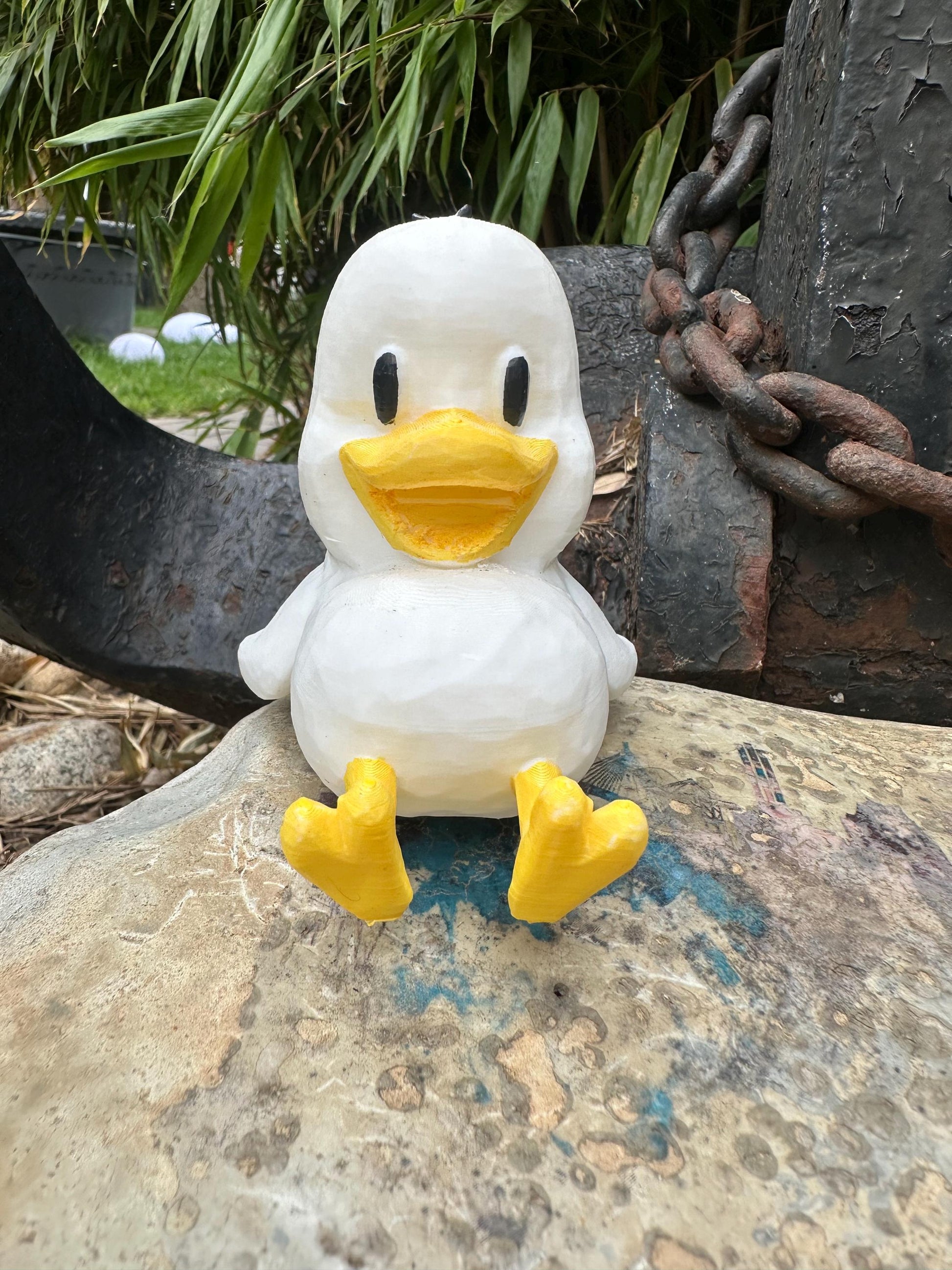 Seagull Figurine 3D Printed – Hand Painted Bird Statue | Nautical Coastal Home Decor | Handmade Gift for Sea Lovers
