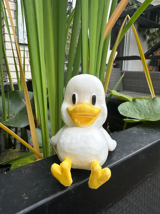 Seagull Figurine 3D Printed – Hand Painted Bird Statue | Nautical Coastal Home Decor | Handmade Gift for Sea Lovers