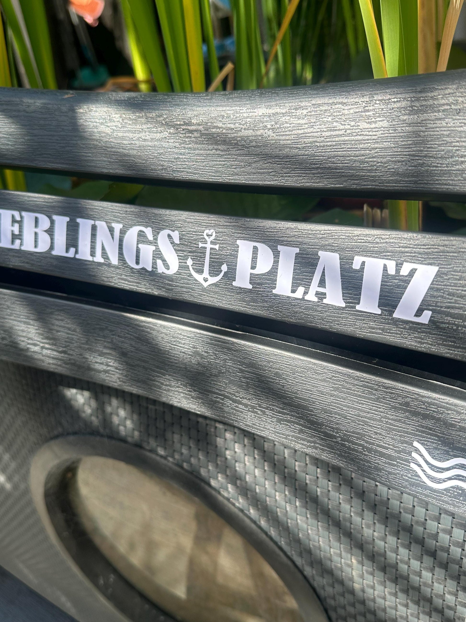 Personalized Nautical Folding Chair | Custom Entryway Decor | Wedding, Housewarming & Garden Gift Idea