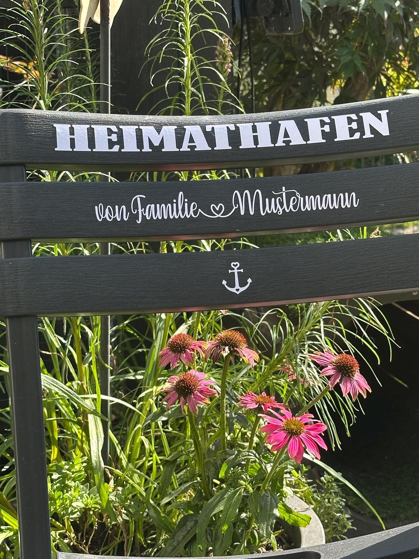 Personalized Nautical Folding Chair | Custom Entryway Decor | Wedding, Housewarming & Garden Gift Idea