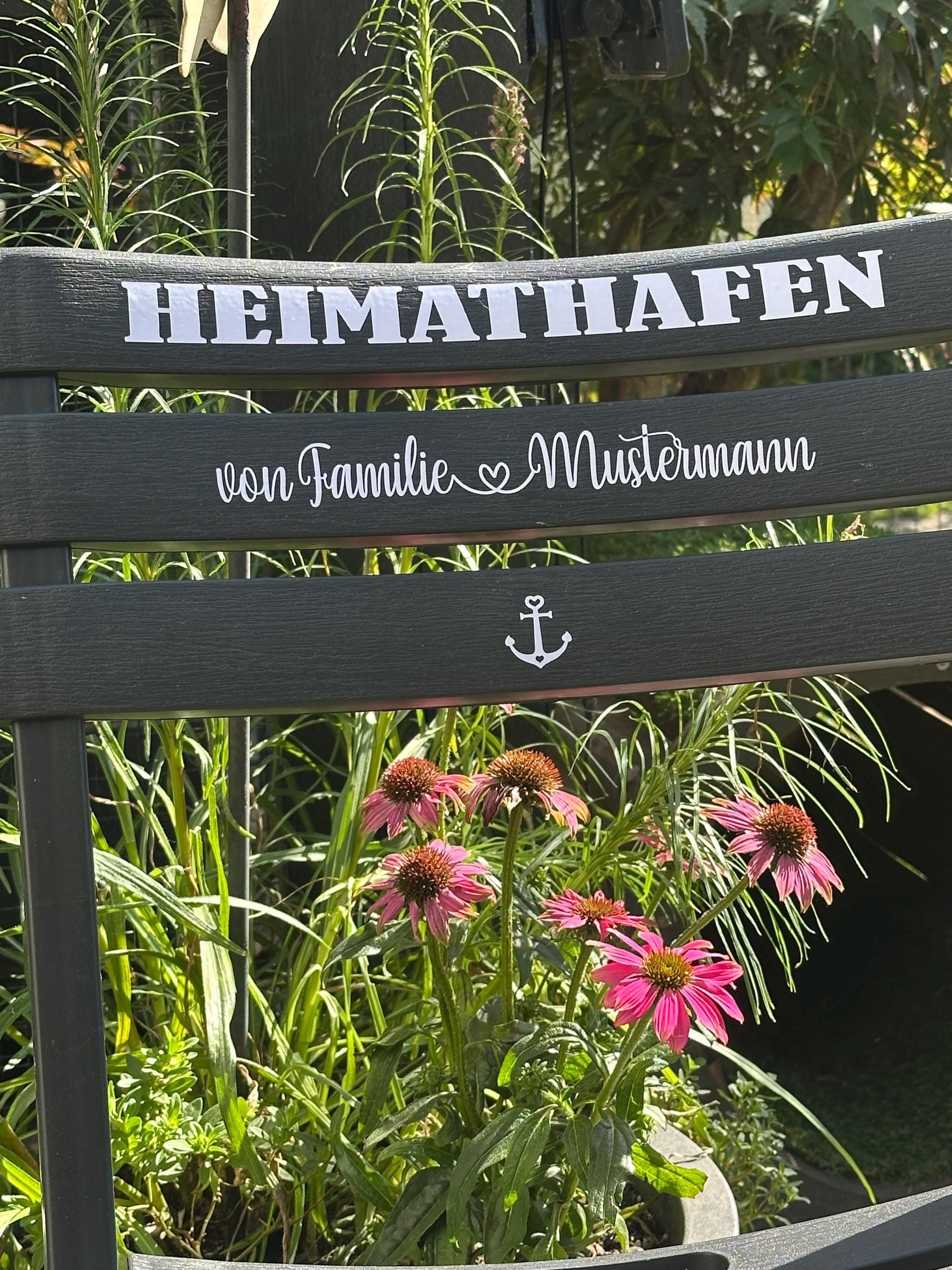 Personalized Nautical Folding Chair | Custom Entryway Decor | Wedding, Housewarming & Garden Gift Idea