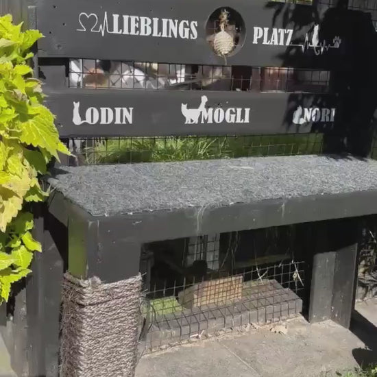 HamburgerHolzjung  Katzenbank Dekobank Palettenbank Gartenbank Holzbank Blumenbank Kinderbank Gerüstbohlen Ankerplatz Kratzbaum Kratzmatte